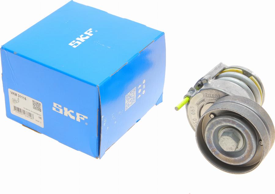 SKF VKM 31116 - Направляющий ролик, поликлиновый ремень parts5.com