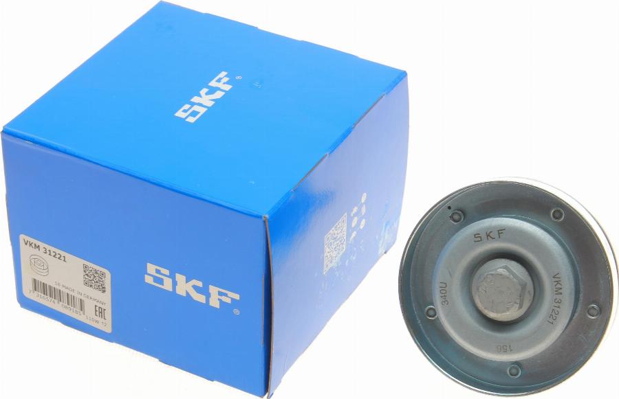 SKF VKM 31221 - Направляющий ролик, поликлиновый ремень parts5.com