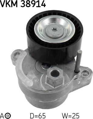 SKF VKM 38914 - Направляющий ролик, поликлиновый ремень parts5.com