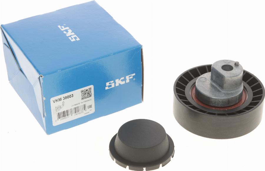 SKF VKM 38003 - Направляющий ролик, поликлиновый ремень parts5.com