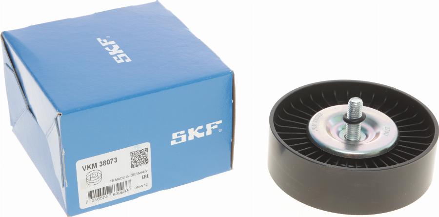 SKF VKM 38073 - Направляющий ролик, поликлиновый ремень parts5.com