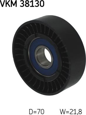 SKF VKM 38130 - Направляющий ролик, поликлиновый ремень parts5.com