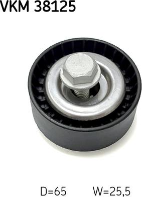 SKF VKM 38125 - Направляющий ролик, поликлиновый ремень parts5.com