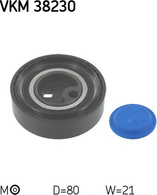 SKF VKM 38230 - Deflection / Guide Pulley, v-ribbed belt parts5.com