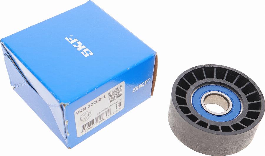 SKF VKM 32200-1 - Направляющий ролик, поликлиновый ремень parts5.com