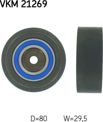 SKF VKM 21269 - Deflection / Guide Pulley, timing belt parts5.com