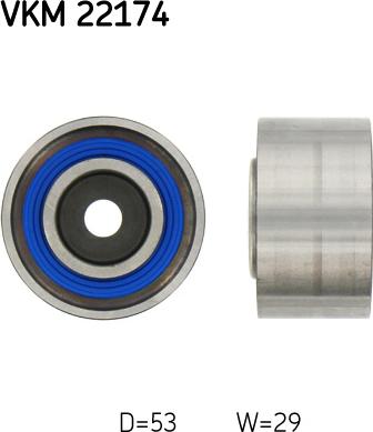 SKF VKM 22174 - Deflection / Guide Pulley, timing belt parts5.com