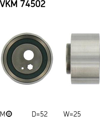 SKF VKM 74502 - Натяжной ролик, ремень ГРМ parts5.com