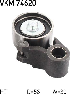 SKF VKM 74620 - Натяжной ролик, ремень ГРМ parts5.com