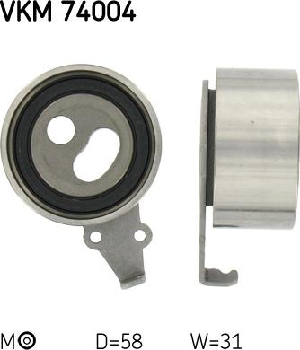 SKF VKM 74004 - Натяжной ролик, ремень ГРМ parts5.com