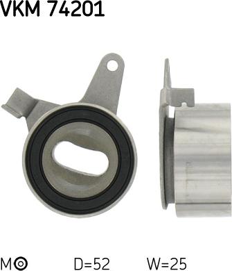 SKF VKM 74201 - Натяжной ролик, ремень ГРМ parts5.com