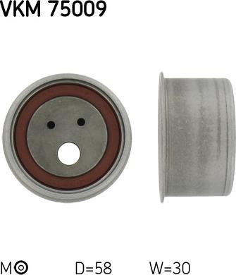 SKF VKM 75009 - Натяжной ролик, ремень ГРМ parts5.com