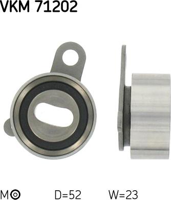 SKF VKM 71202 - Натяжной ролик, ремень ГРМ parts5.com