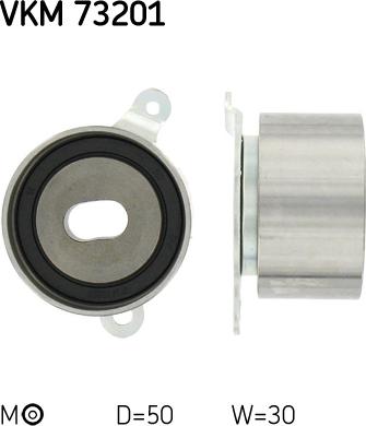 SKF VKM 73201 - Натяжной ролик, ремень ГРМ parts5.com