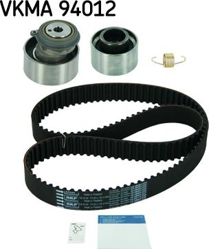 SKF VKMA 94012 - Комплект ремня ГРМ parts5.com