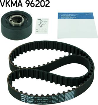 SKF VKMA 96202 - Комплект ремня ГРМ parts5.com