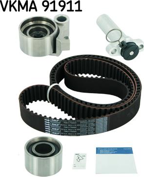 SKF VKMA 91911 - Комплект ремня ГРМ parts5.com