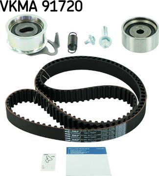 SKF VKMA 91720 - Комплект ремня ГРМ parts5.com