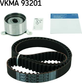 SKF VKMA 93201 - Комплект ремня ГРМ parts5.com