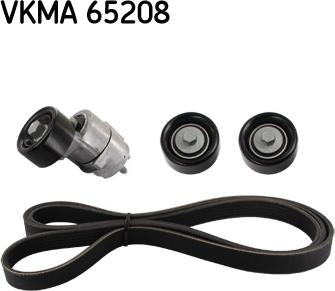 SKF VKMA 65208 - Поликлиновый ременный комплект parts5.com