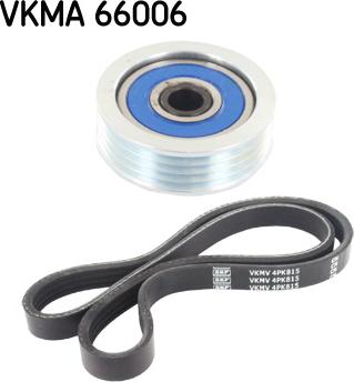 SKF VKMA 66006 - Поликлиновый ременный комплект parts5.com