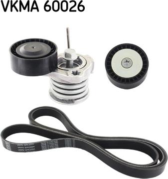 SKF VKMA 60026 - Поликлиновый ременный комплект parts5.com