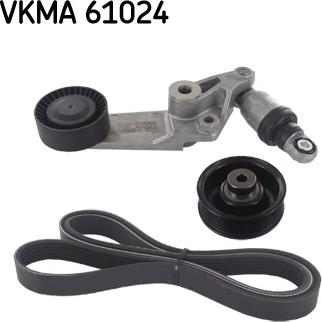 SKF VKMA 61024 - Поликлиновый ременный комплект parts5.com