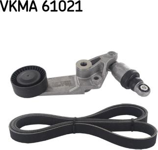 SKF VKMA 61021 - Поликлиновый ременный комплект parts5.com