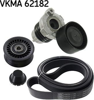 SKF VKMA 62182 - Поликлиновый ременный комплект parts5.com