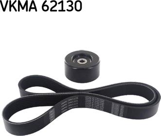 SKF VKMA 62130 - Поликлиновый ременный комплект parts5.com