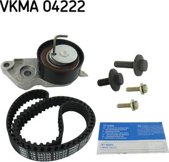 SKF VKMA 04222 - Комплект ремня ГРМ parts5.com