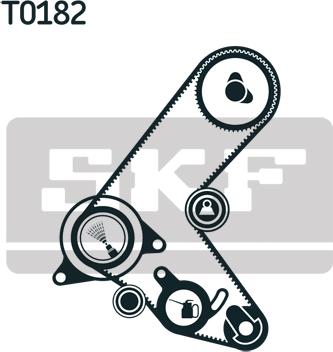 SKF VKMA 05609 - Комплект ремня ГРМ parts5.com