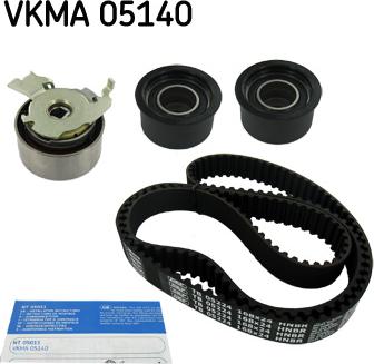 SKF VKMA 05140 - Комплект ремня ГРМ parts5.com