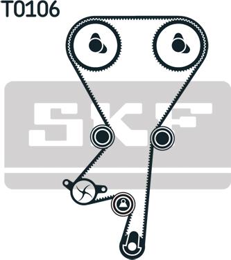 SKF VKMA 05220 - Timing Belt Set parts5.com