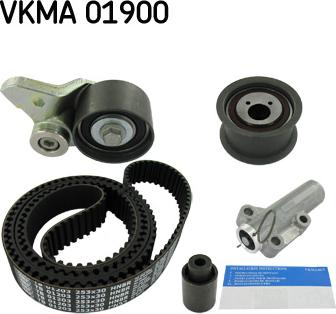 SKF VKMA 01900 - Juego de correas dentadas parts5.com