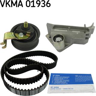 SKF VKMA 01936 - Комплект ремня ГРМ parts5.com