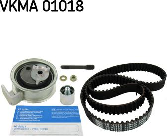 SKF VKMA 01018 - Комплект ремня ГРМ parts5.com