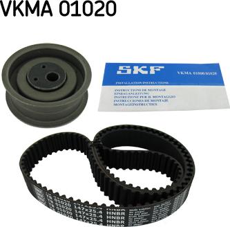 SKF VKMA 01020 - Комплект ремня ГРМ parts5.com