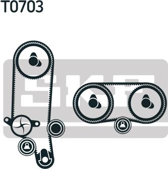 SKF VKMA 01122 - Timing Belt Set parts5.com