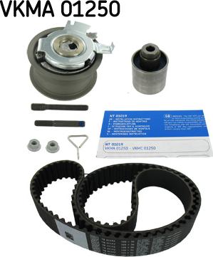 SKF VKMA 01250 - Комплект ремня ГРМ parts5.com