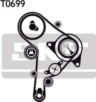 SKF VKMA 01251 - Timing Belt Set parts5.com