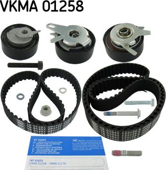 SKF VKMA 01258 - Timing Belt Set parts5.com