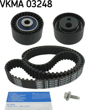 SKF VKMA 03248 - Комплект ремня ГРМ parts5.com