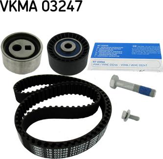 SKF VKMA 03247 - Комплект ремня ГРМ parts5.com