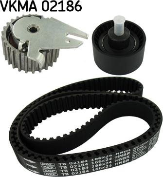 SKF VKMA 02186 - Комплект ремня ГРМ parts5.com