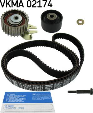 SKF VKMA 02174 - Комплект ремня ГРМ parts5.com