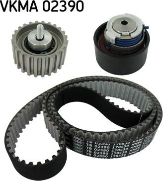 SKF VKMA 02390 - Комплект ремня ГРМ parts5.com