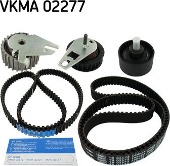 SKF VKMA 02277 - Комплект ремня ГРМ parts5.com