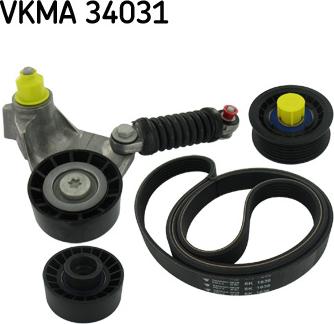 SKF VKMA 34031 - Поликлиновый ременный комплект parts5.com