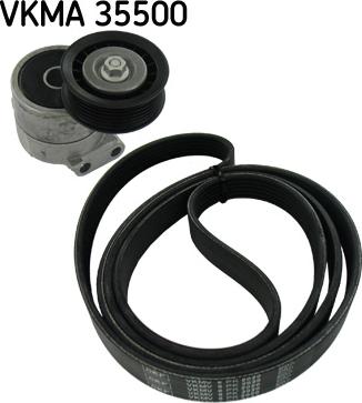 SKF VKMA 35500 - Поликлиновый ременный комплект parts5.com